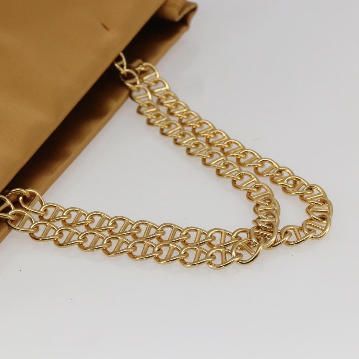 Prada Chain Satin, Gold, Satin, Shoulder Bag