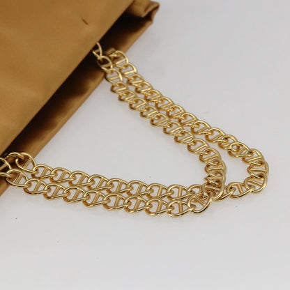 Prada Chain Satin, Gold, Satin, Shoulder Bag