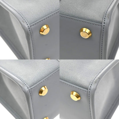 Balenciaga Hardware Canvas, Gray, Canvas, Tote Bag
