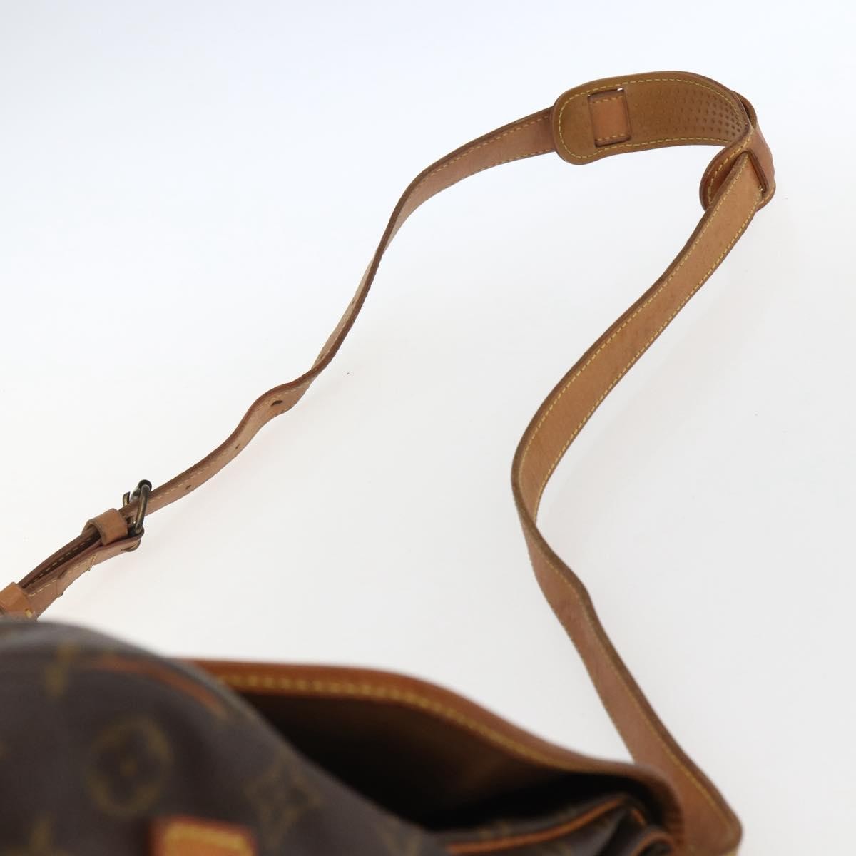 Louis Vuitton Saumur Monogram Canvas, Brown, Canvas, Shoulder Bag