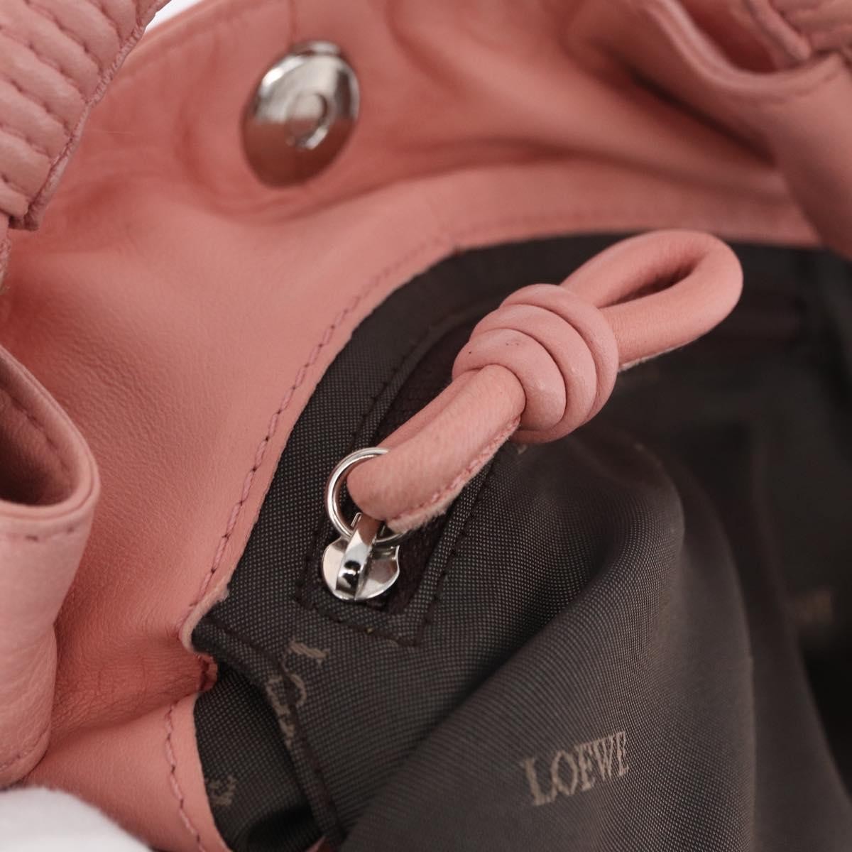 Loewe Aire Leather, Pink, Leather, Shoulder Bag