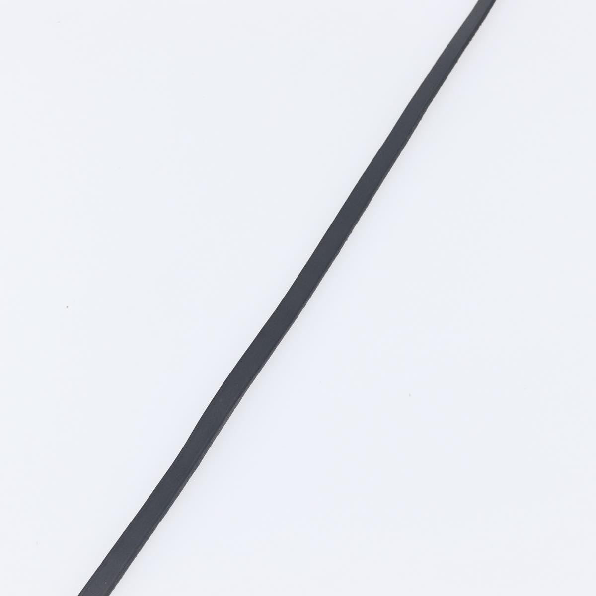 Hermes Hapi 3 Leather with Metal, Black, Leather, Bracelet