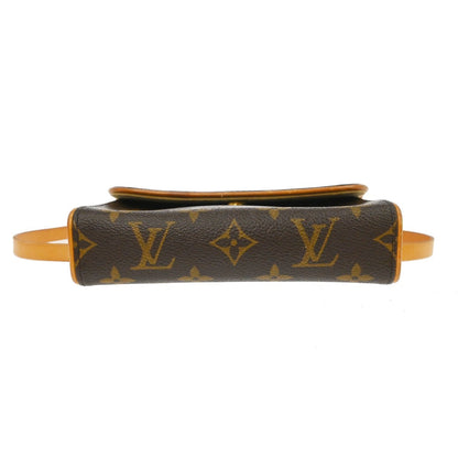 Louis Vuitton Florentine Waist Monogram Canvas, Brown, Canvas, Clutch