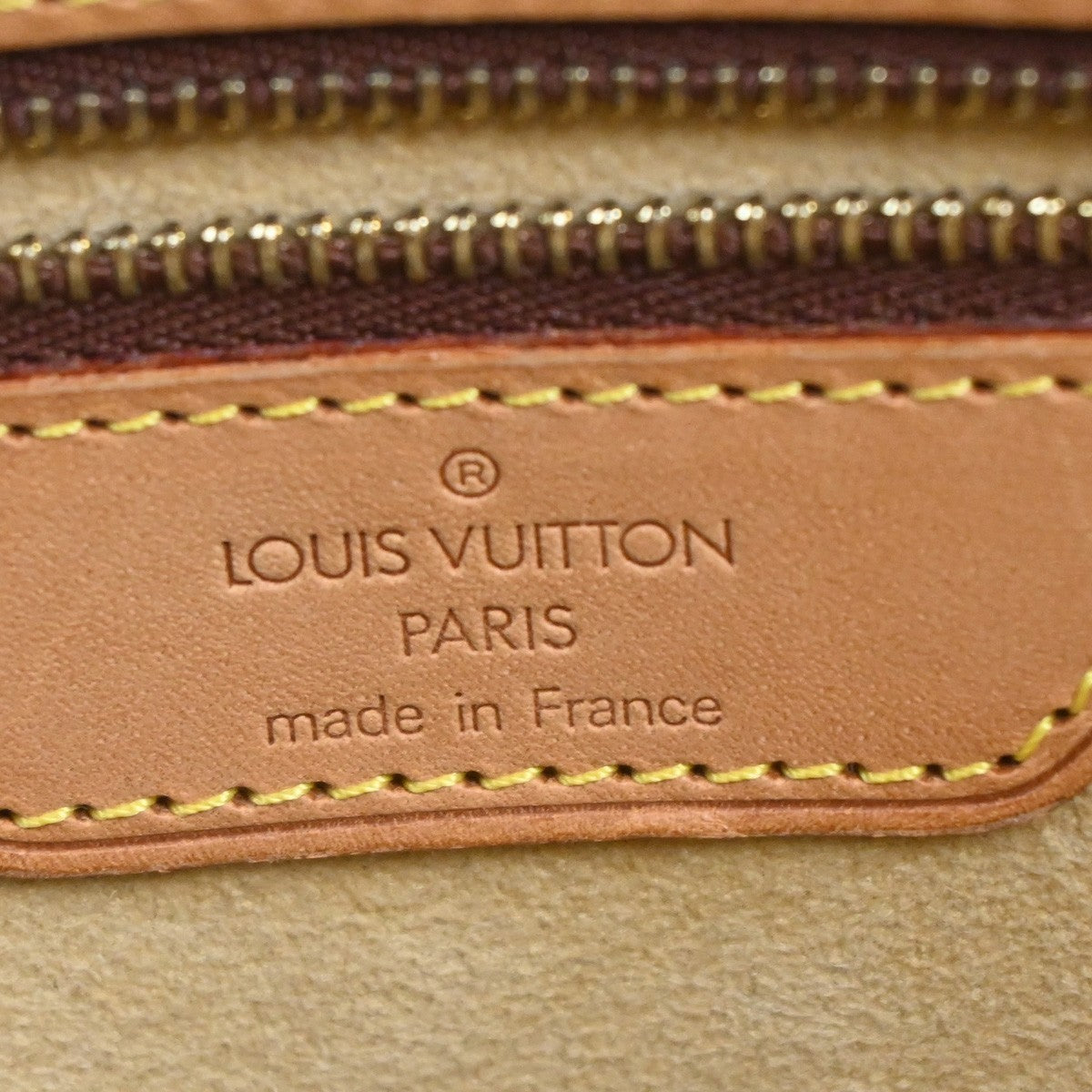 Louis Vuitton Babylone Monogram, Brown, Canvas, Tote Bag