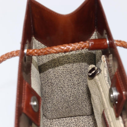 Cartier Panthère Patent Leather, Brown, Patent Leather, Tote Bag