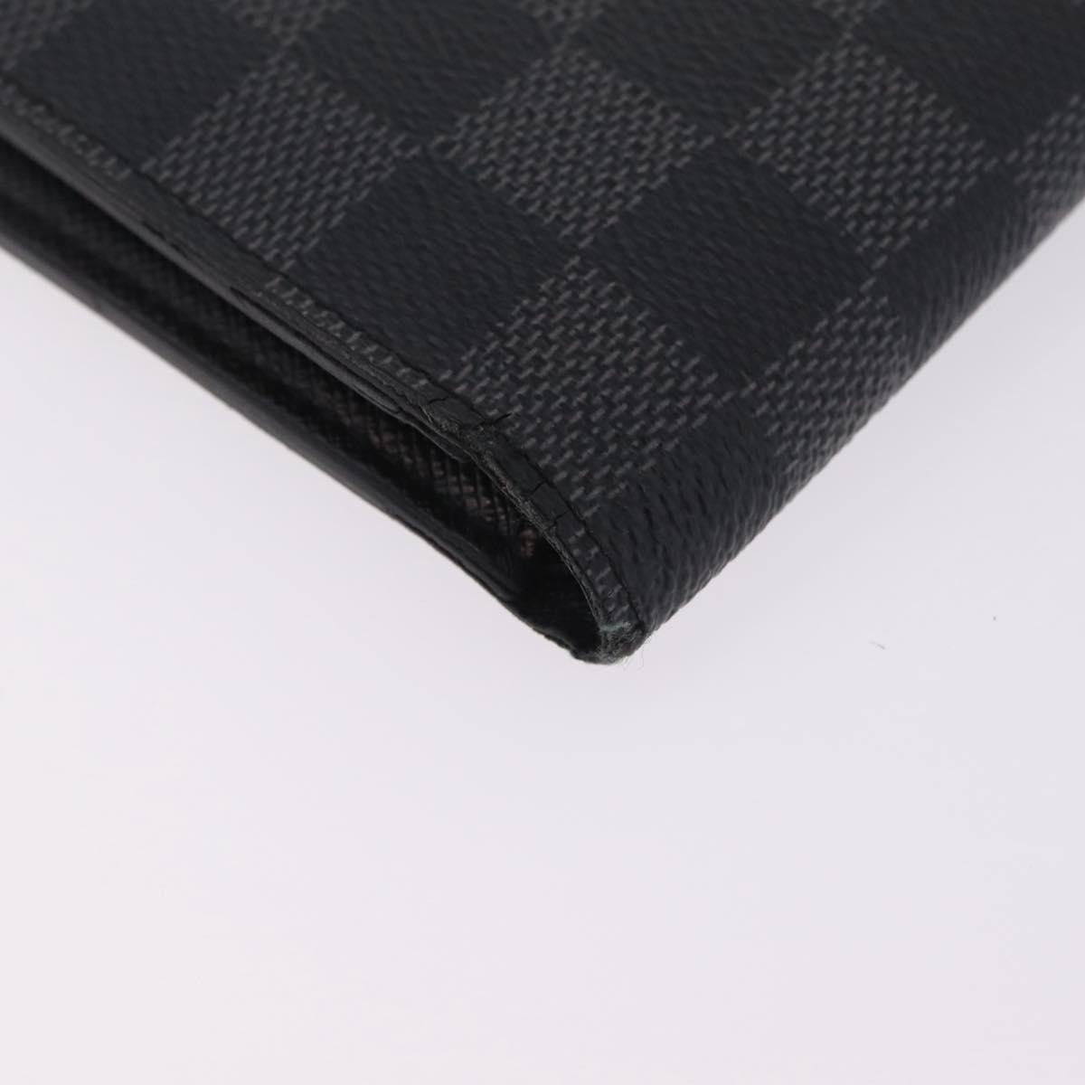 Louis Vuitton Marco Damier Graphite, Gray, Canvas, Wallet
