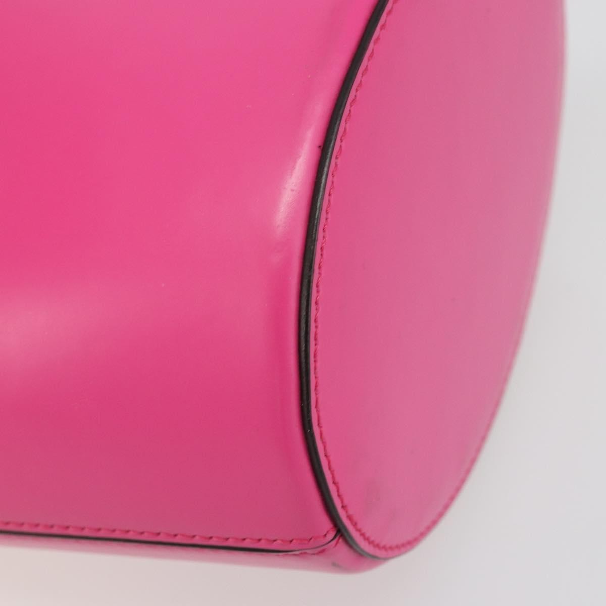 Salvatore Ferragamo Trifolio Leather, Pink, Leather, Shoulder Bag