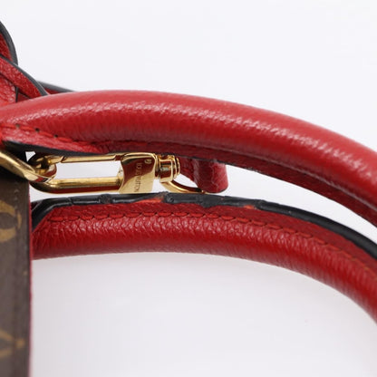 Louis Vuitton Alma BNB Monogram Canvas with Leather, Brown, Canvas, Handbag
