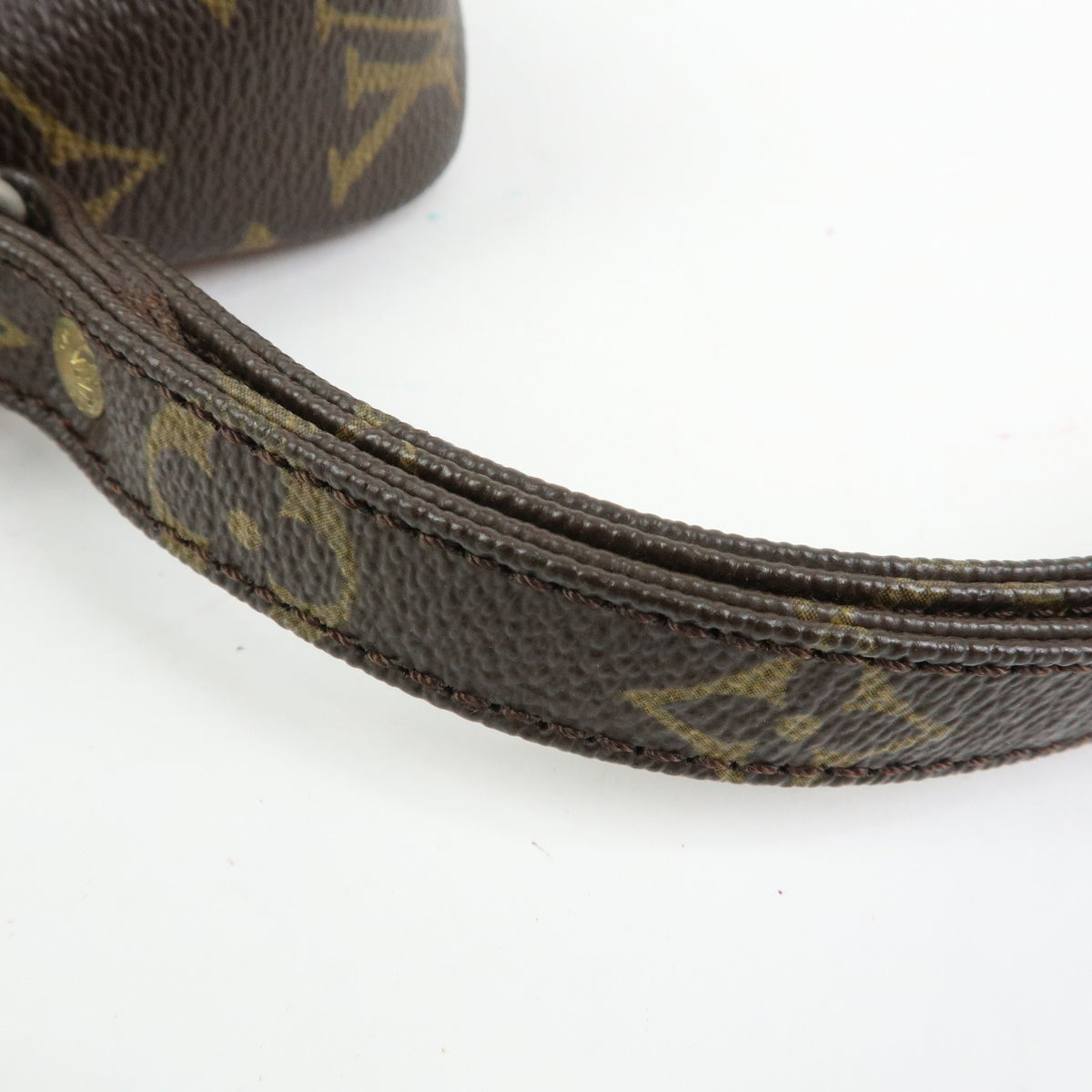 Louis Vuitton Marly Dragonne Clutch Monogram Canvas, Brown, Canvas, Clutch