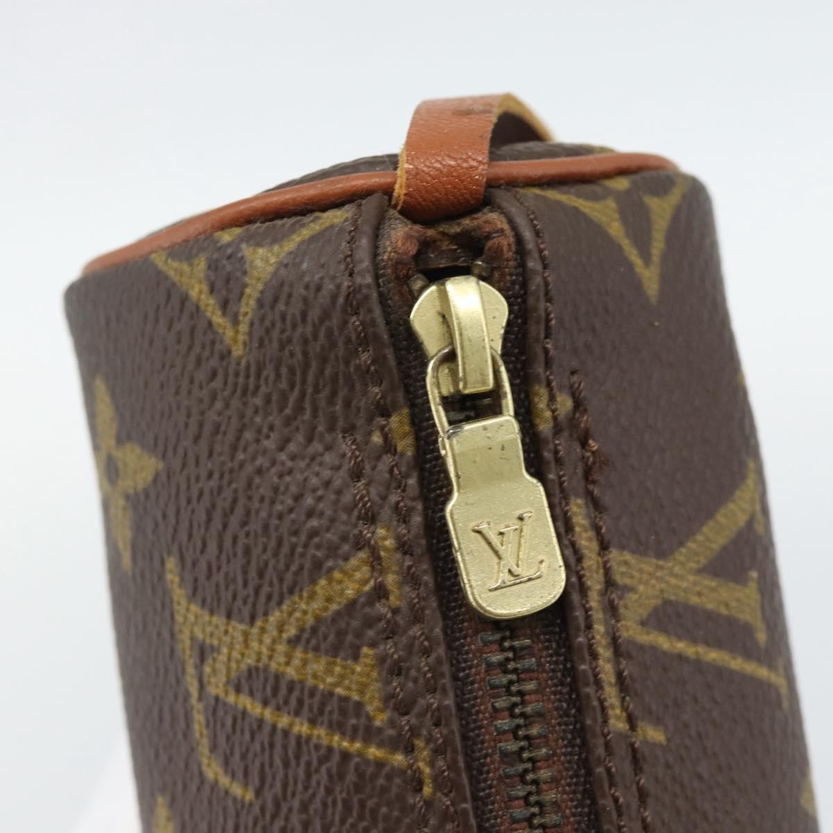 Louis Vuitton Papillon Pochette Monogram Canvas, Brown, Canvas, Clutch