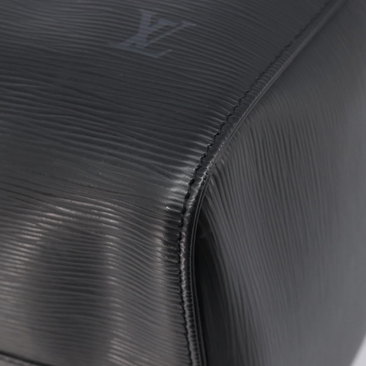 Louis Vuitton Keepall Epi Leather, Black, Leather, Travel Bag