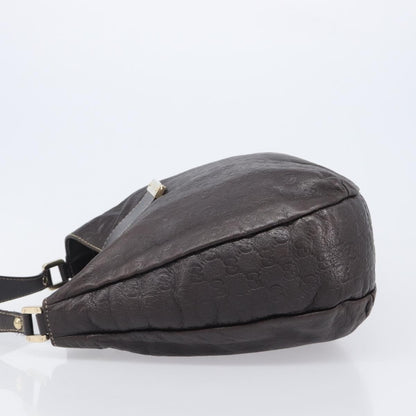 Gucci New Ladies Web Hobo Guccissima Leather, Brown, Leather, Shoulder Bag