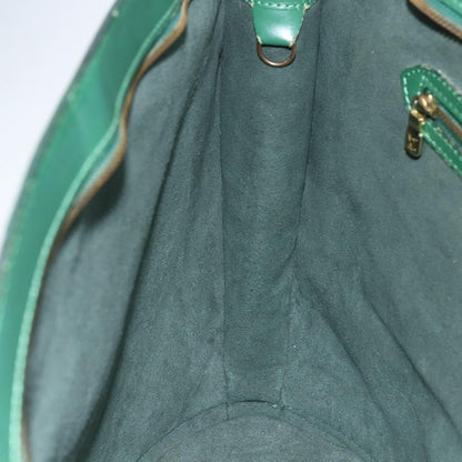 Louis Vuitton Saint Jacques Handbag Epi Leather, GREEN, LEATHER, Shoulder bag