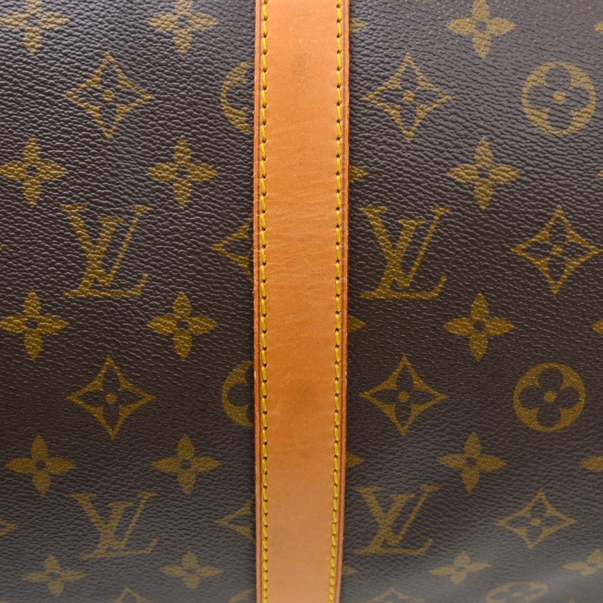 Louis Vuitton Keepall Monogram Canvas, Brown, Canvas, Travel Bag