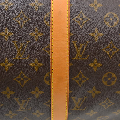 Louis Vuitton Keepall Monogram Canvas, Brown, Canvas, Travel Bag