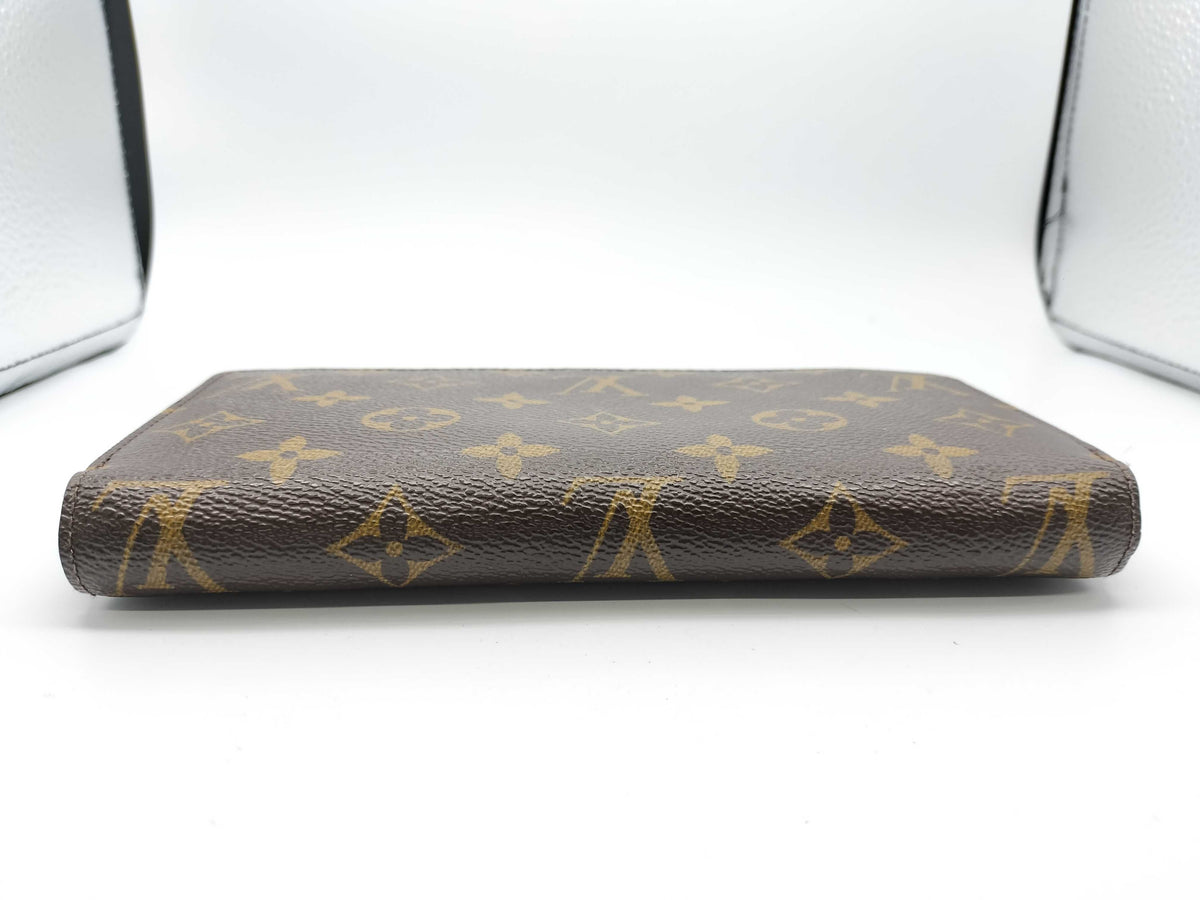 Louis Vuitton Zippy Monogram Canvas, Brown, Canvas, Wallet