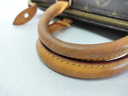 Louis Vuitton Speedy Monogram Canvas, Brown, Canvas, Handbag