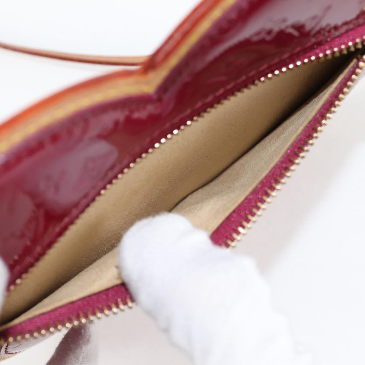 Louis Vuitton Conte de Fees Butterfly Monogram Vernis, Burgundy, Patent Leather, Clutch