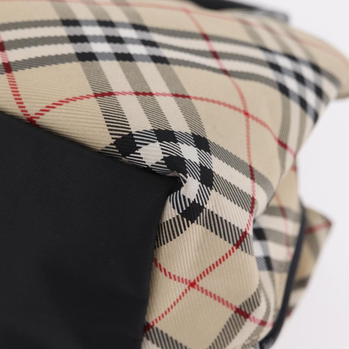 Burberry Nova Check Nylon, Beige, Nylon, Handbag