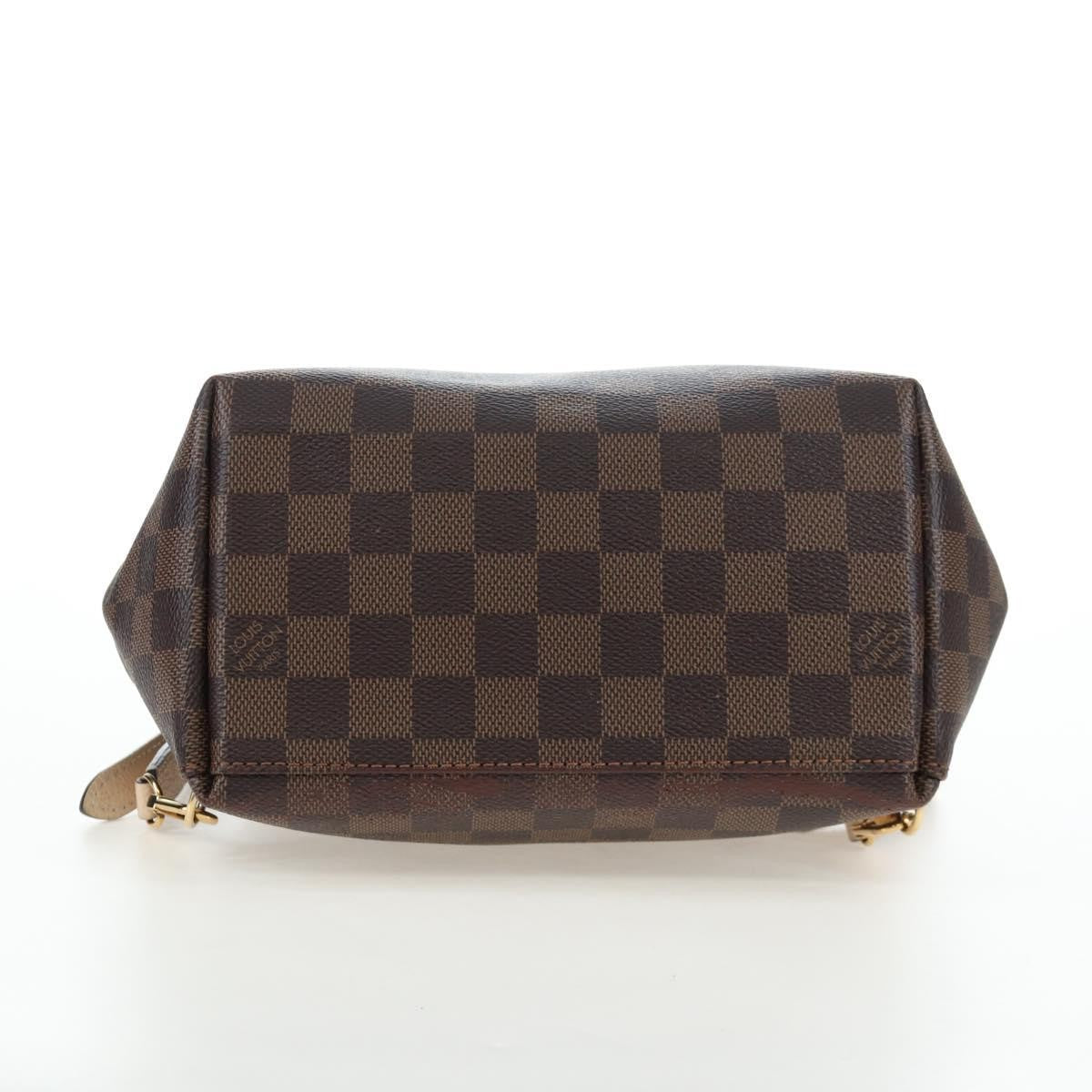 Louis Vuitton Clapton Backpack Damier and Leather, Brown, Canvas, Backpack