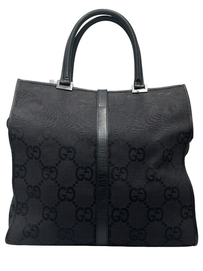 Gucci Vintage Jackie Tote GG Canvas, BLACK, CANVAS, Tote bag
