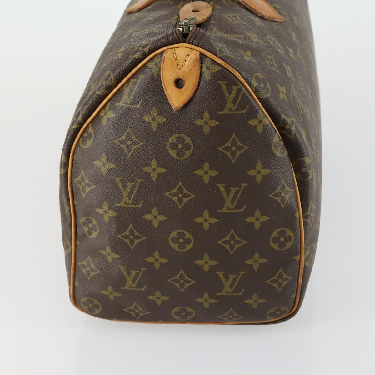 Louis Vuitton Speedy Bandouliere Bag Monogram Canvas, BROWN, CANVAS, Handbag