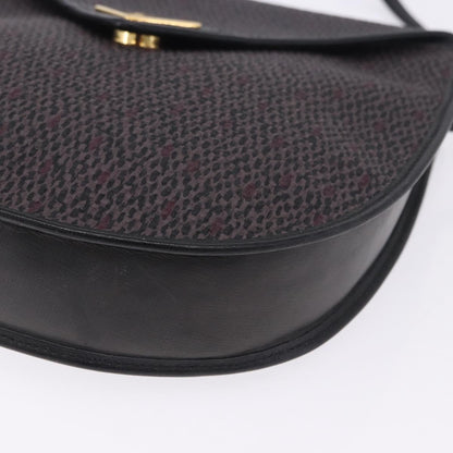 Saint Laurent Vintage Canvas, Purple, Canvas, Shoulder Bag