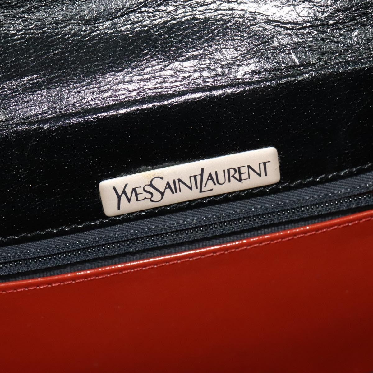 Saint Laurent Vintage Shoulder bag leather, Black, Leather, Shoulder Bag
