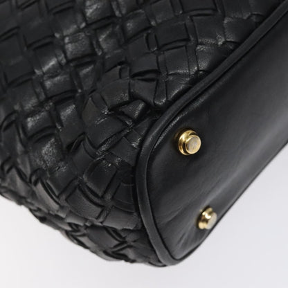 Bally Vintage Quilted leather, Black, Leather, Shoulder Bag