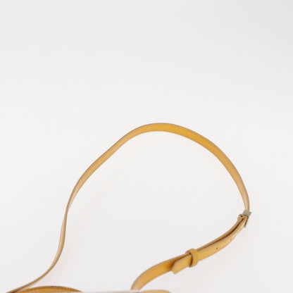 Fendi 2Jours Leather, Yellow, Leather, Handbag