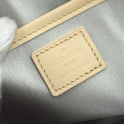 Louis Vuitton McKenna Mini Lin, Gold, Canvas, Shoulder Bag