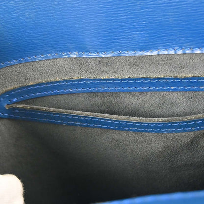 Louis Vuitton Cluny Epi, Blue, Leather, Shoulder Bag
