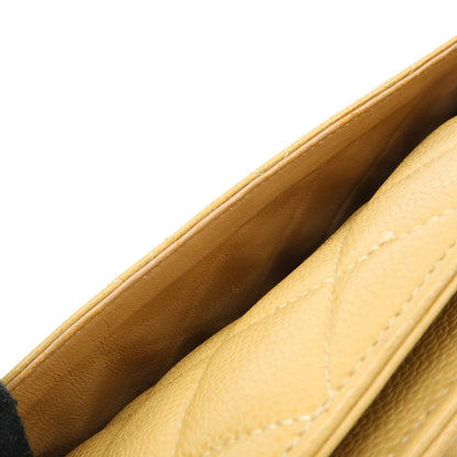 Chanel Medallion Quilted Lambskin, Beige, Calfskin, Tote Bag