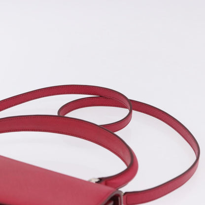 Salvatore Ferragamo Gancini Convertible Top Handle Saffiano Leather, Pink, Leather, Handbag