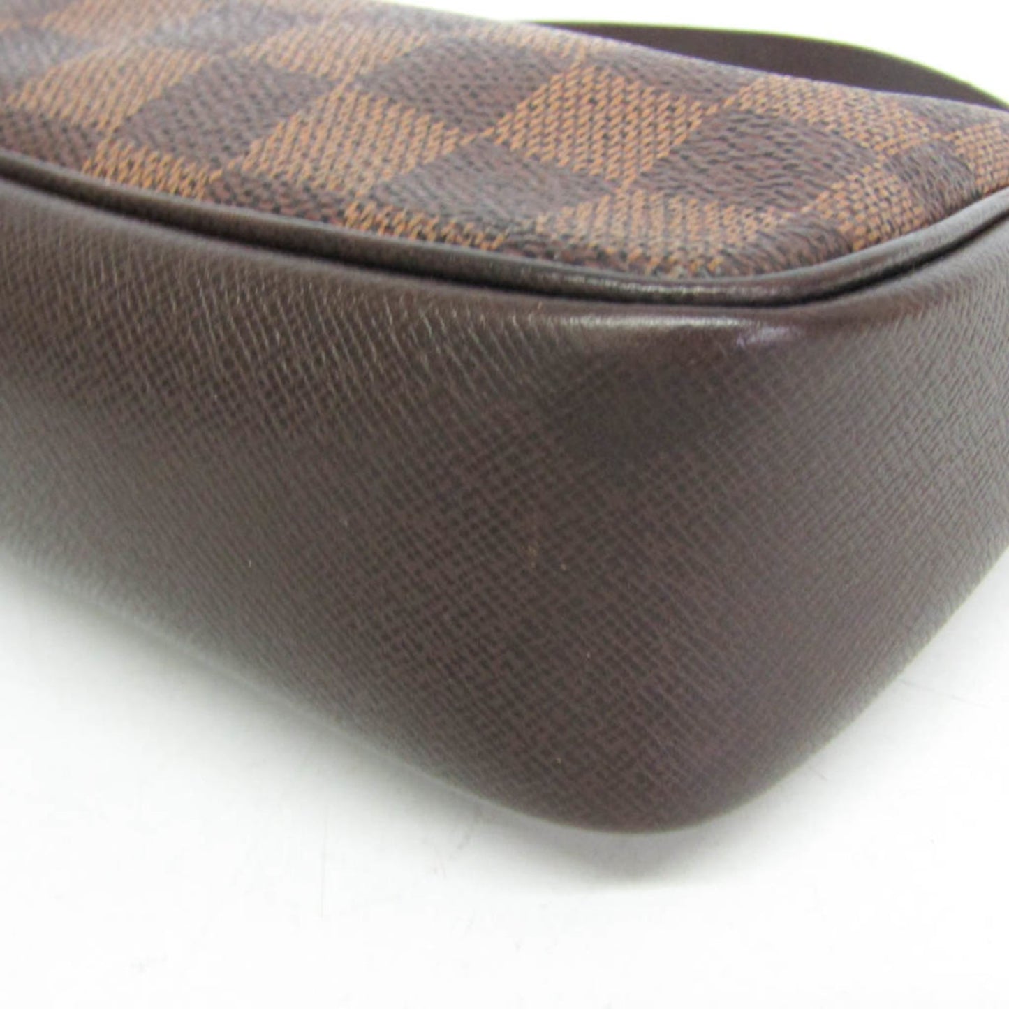 Louis Vuitton Trousse Make Up Damier Canvas, Brown, Canvas, Clutch