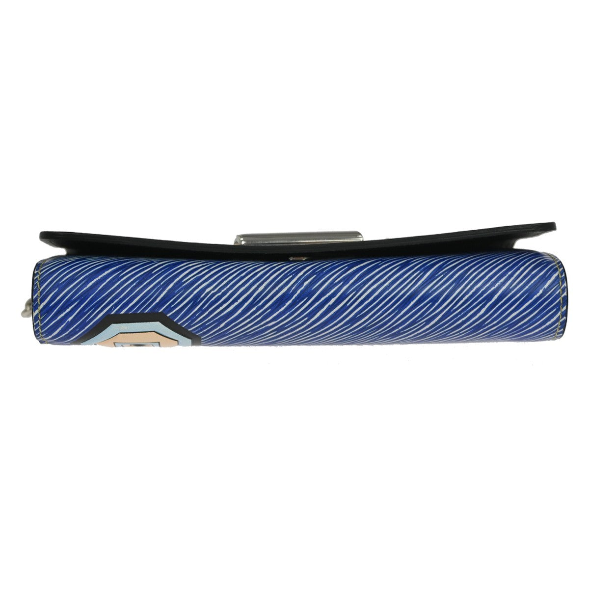 Louis Vuitton Twist Chain Limited Edition Azteque Epi Leather, Blue, Leather, Shoulder Bag