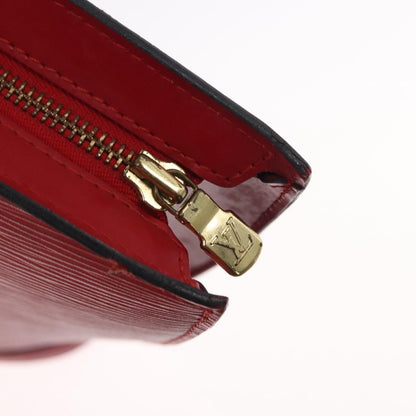Louis Vuitton Saint Jacques Epi Leather, Red, Leather, Handbag