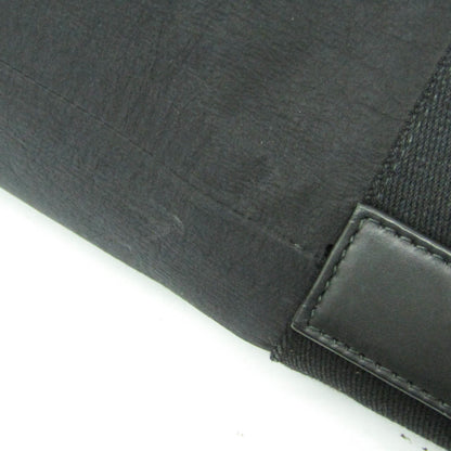 Bottega Veneta Paper Touch Bucket Nylon with Mesh, Black, Nylon, Shoulder Bag