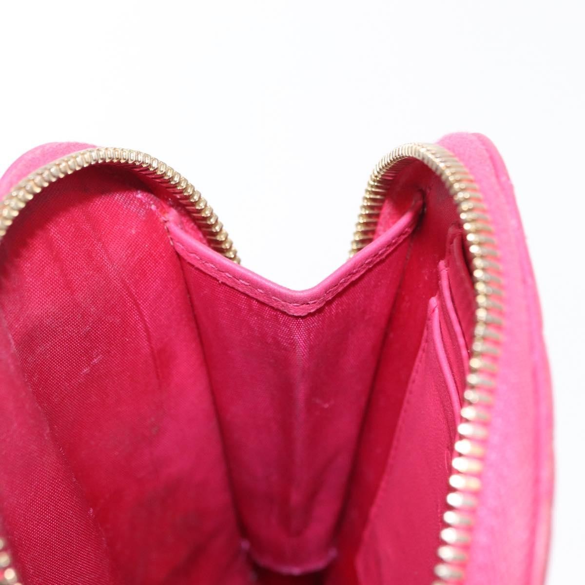 Christian Dior Lady Dior Phone Holder on Chain Cannage Quilt Lambskin, Pink, Leather, Clutch