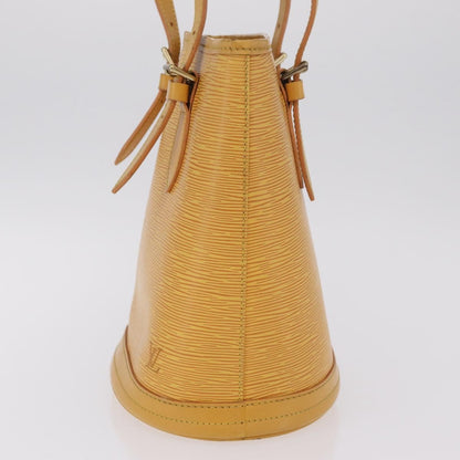 Louis Vuitton Petit Bucket Epi Leather, Yellow, Leather, Handbag