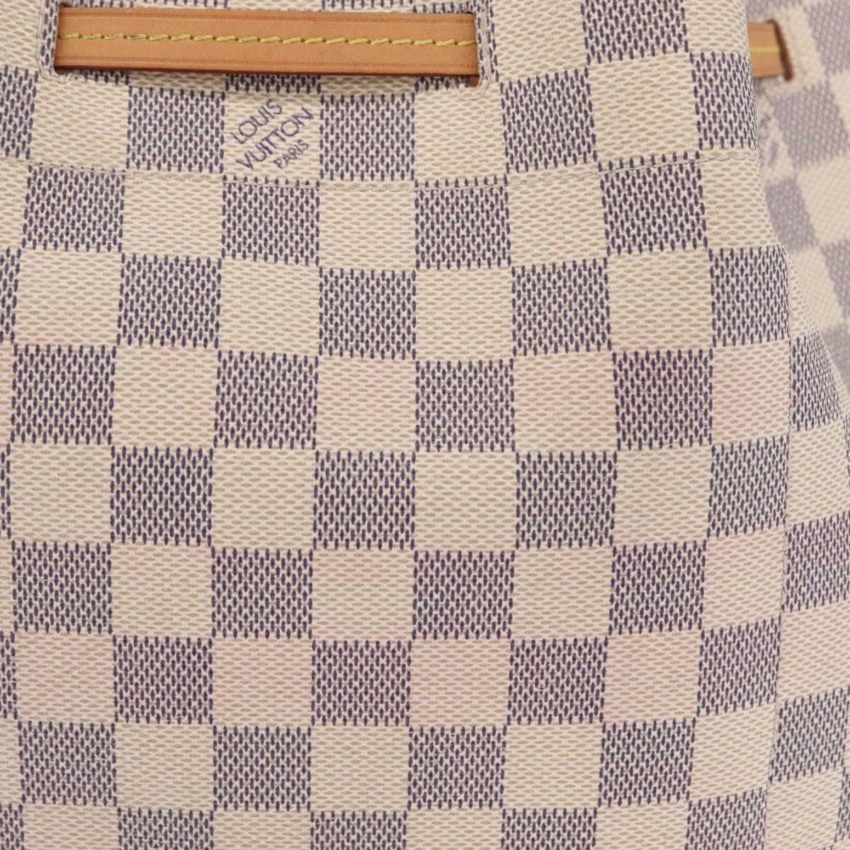 Louis Vuitton Girolata Damier, White, Canvas, Handbag