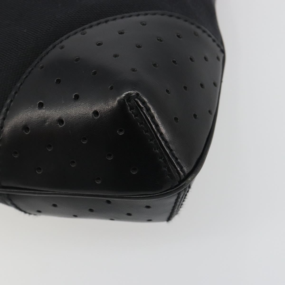 Gucci Reins Web Canvas, Black, Canvas, Shoulder Bag