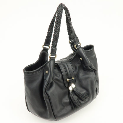 Gucci Marrakech Leather, Black, Leather, Tote Bag