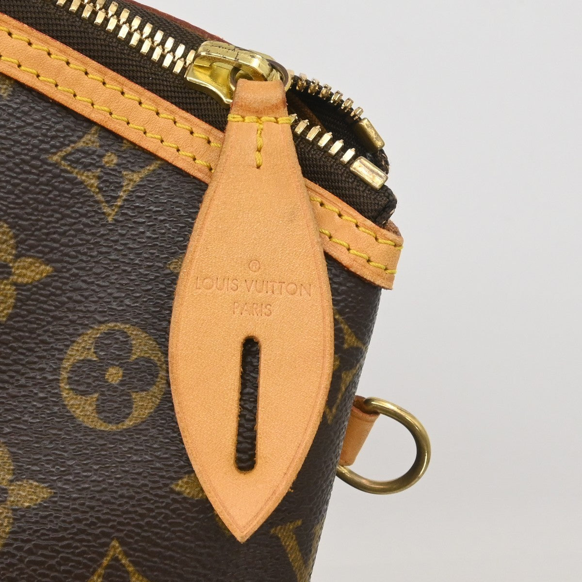 Louis Vuitton Lockit Monogram, Brown, Canvas, Handbag