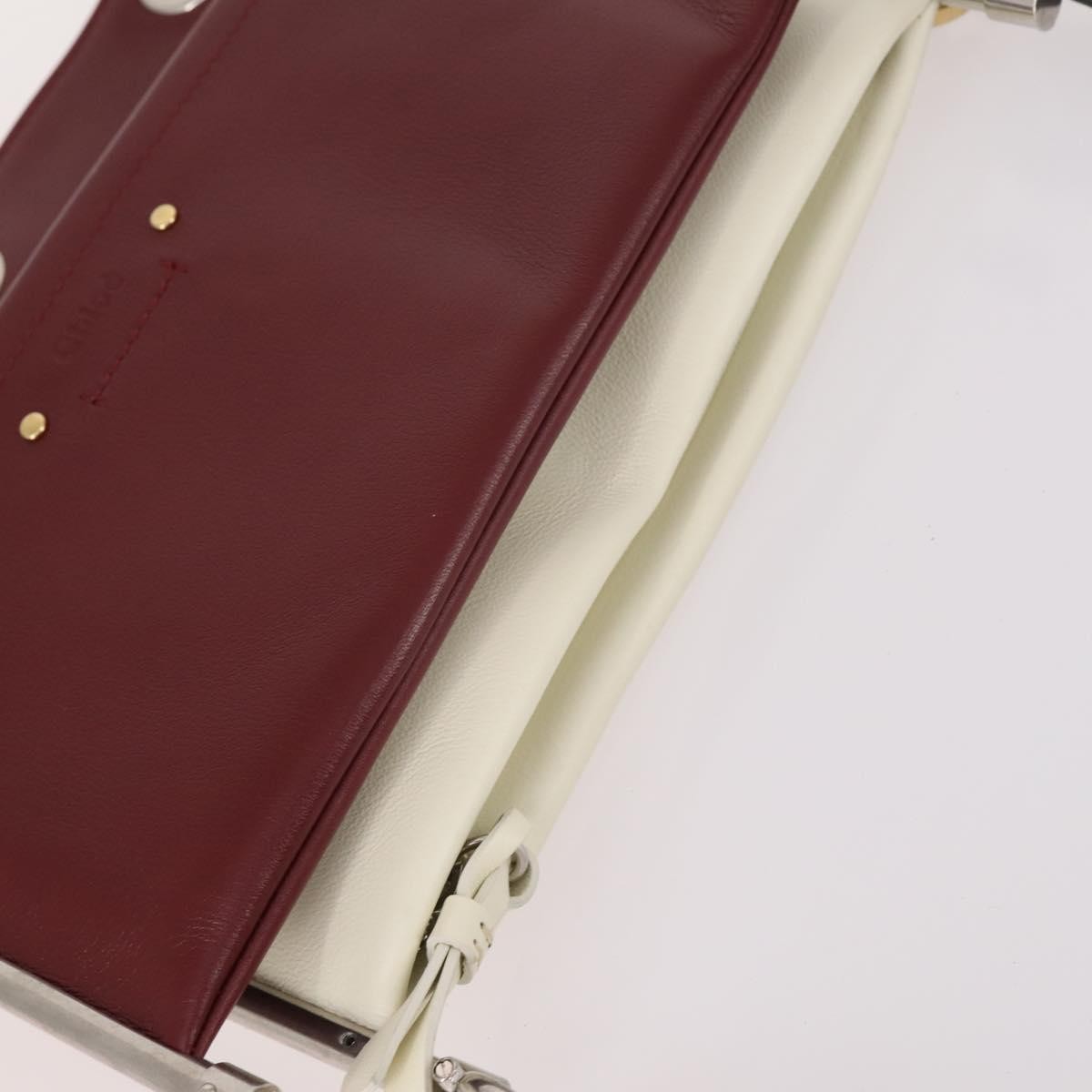 Chloe Roy Leather, Burgundy, Leather, Handbag