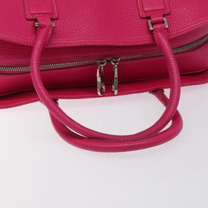 Loewe Vintage Anagram Leather, Pink, Leather, Handbag