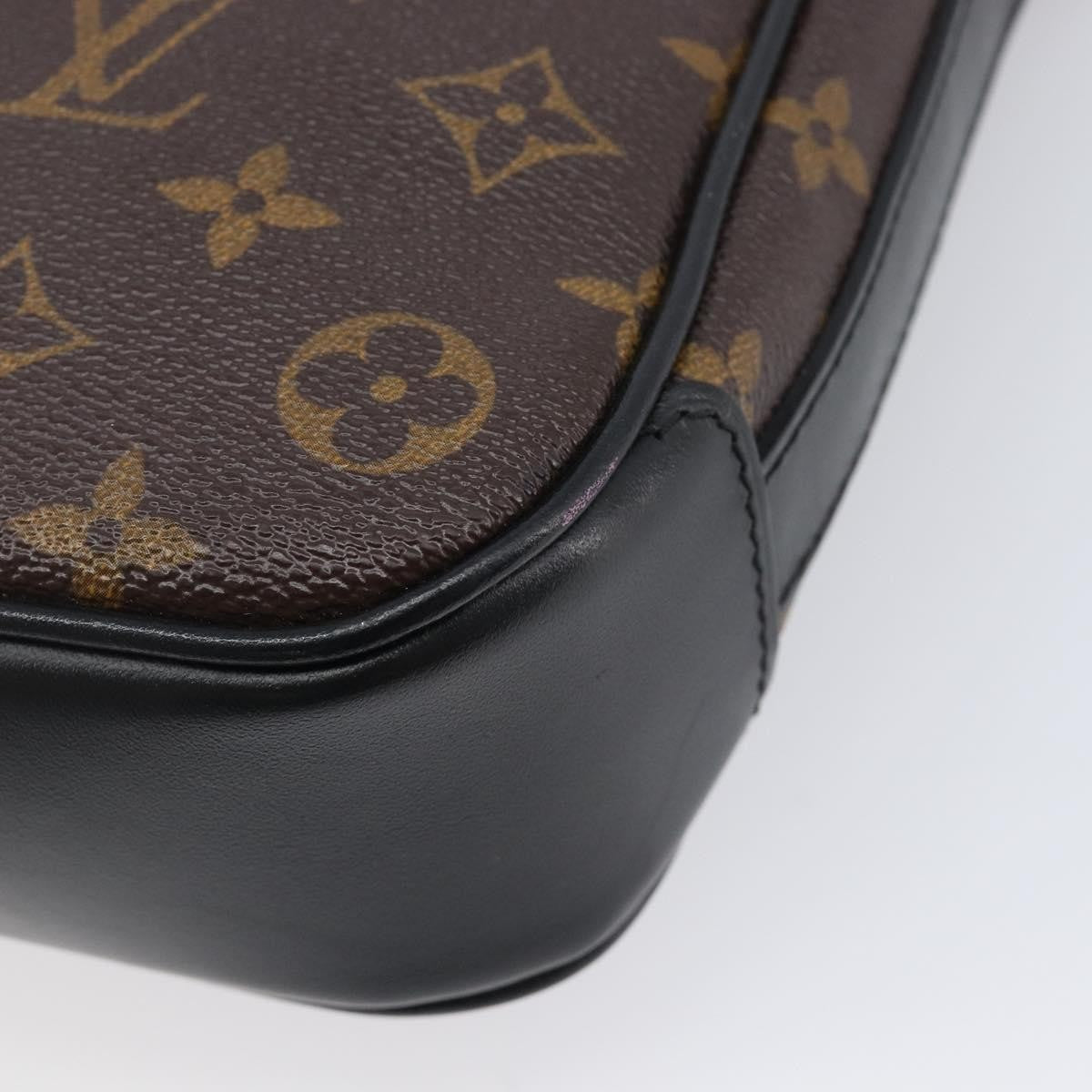 Louis Vuitton Bass Messenger Macassar Monogram Canvas, Brown, Canvas, Handbag