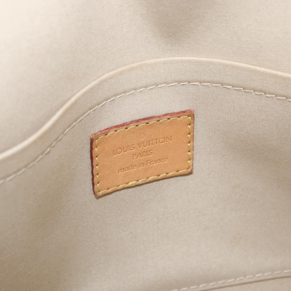 Louis Vuitton Bellflower Monogram Vernis, Yellow, Patent Leather, Shoulder Bag