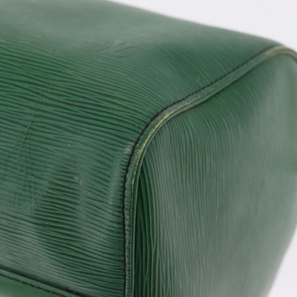 Louis Vuitton Speedy Epi Leather, Green, Leather, Handbag