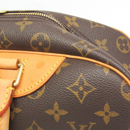 Louis Vuitton Deauville Monogram, Brown, Canvas, Handbag